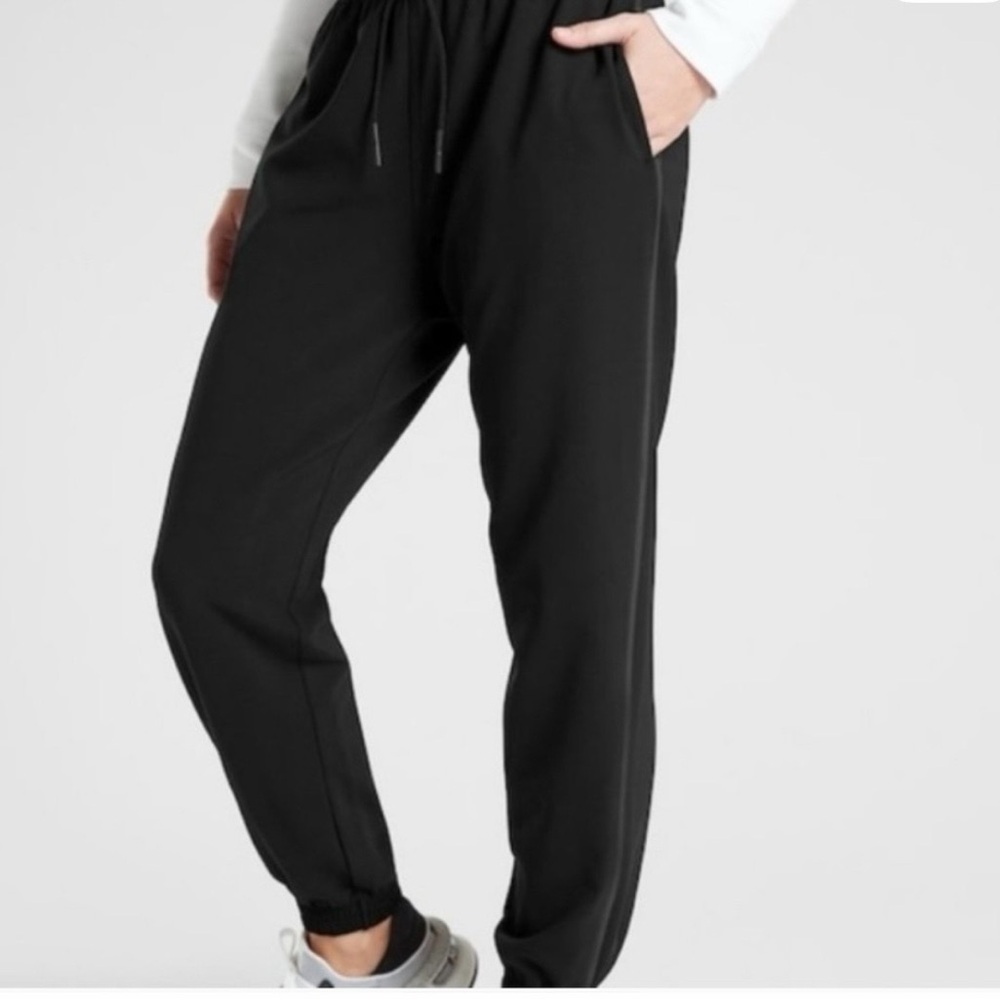 Athleta Black Track Joggers
